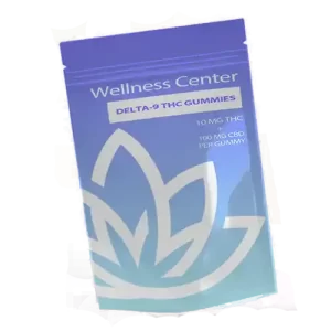 Wellness Center Delta 9 D9 Gummies THC CBD