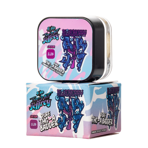 Trap'd Badder 2.2g THCA Jeffrey Pure THCA Hixotic Blueberry