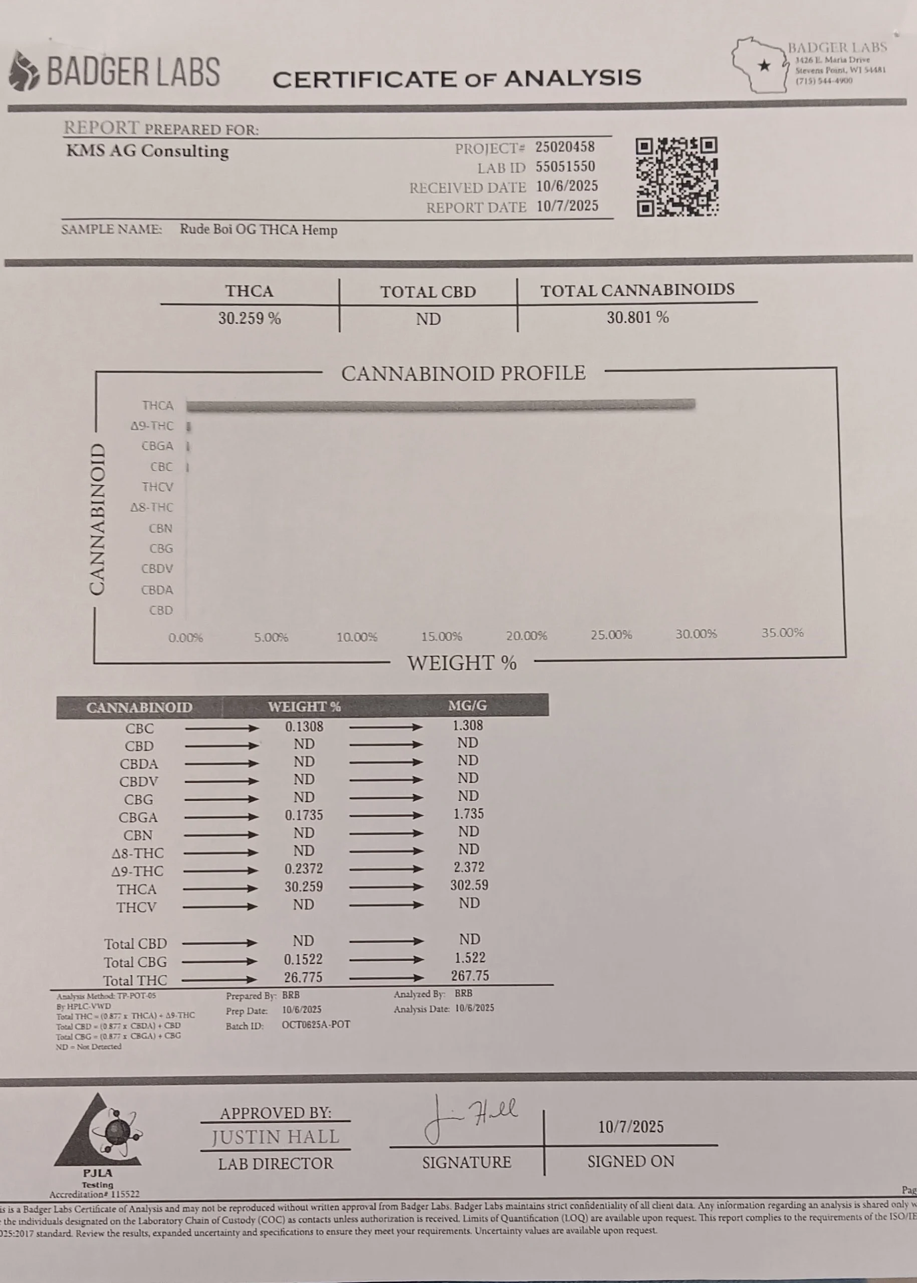 Rudeboi OG - Hybrid/Indica - 30.3% THCA - Image 2